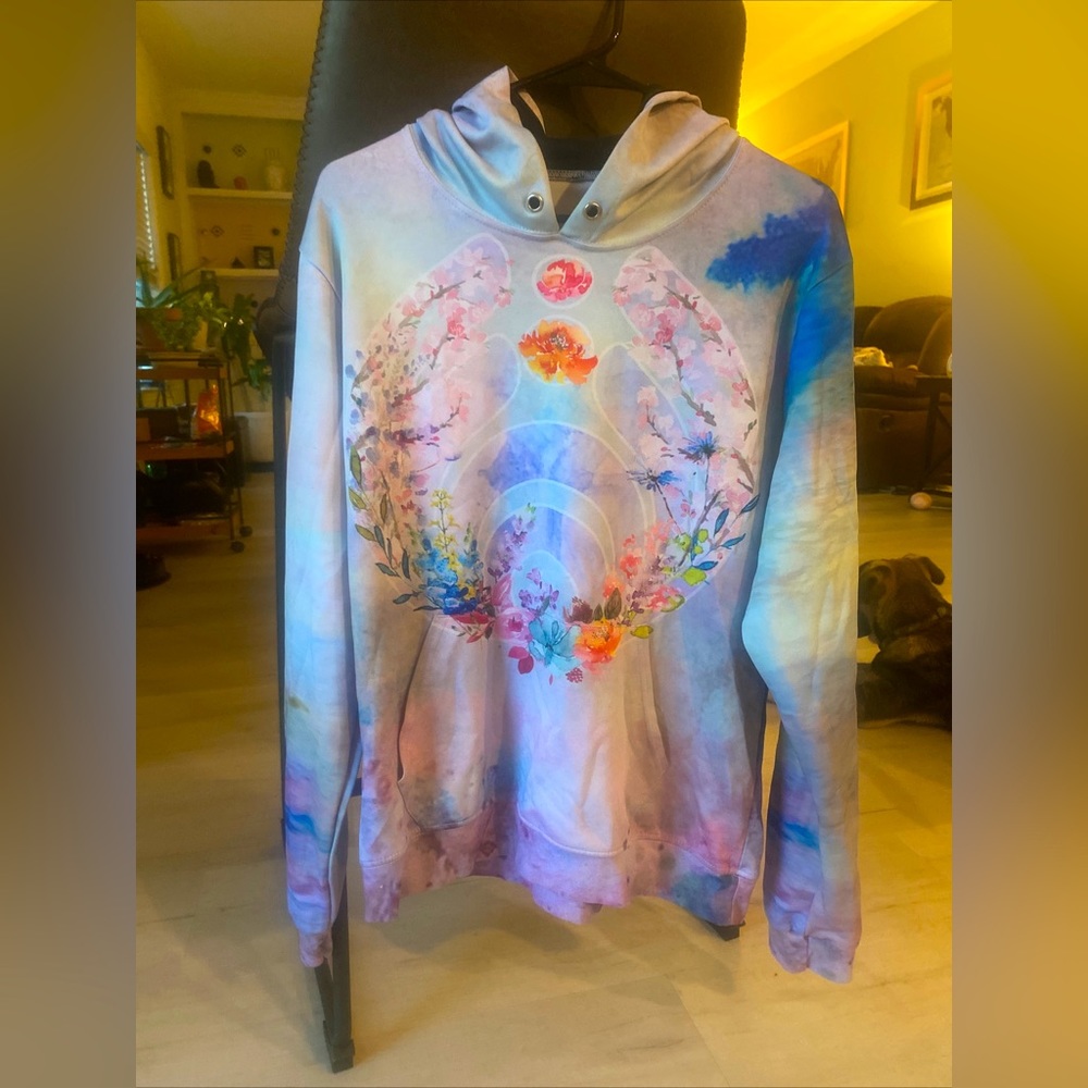 Bassnectar Floral Women’s Hoodie Size M